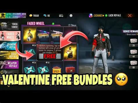 Velentine Faded Wheel Event Free Fire Faded Wheel Event Mister