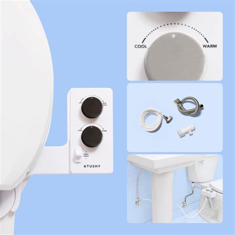 Snapklik TUSHY 3 0 Warm Water Spa Bidet Attachment Self Cleaning