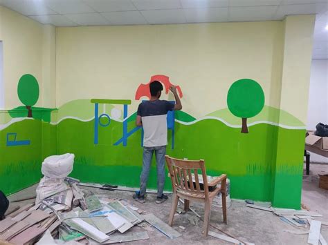 Smooth 2D theme wall painting, Own Artist at Rs 55/sq ft in Patna | ID ...