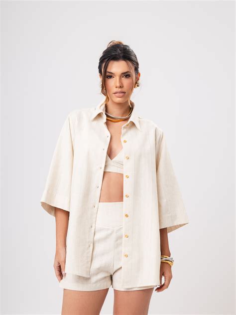 Camisa Isis Nude Aerree