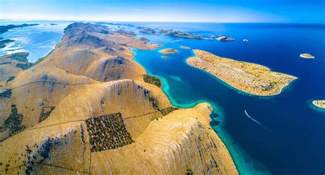 Increíble Vista Aérea Panorámica Del Archipiélago Del Parque Nacional