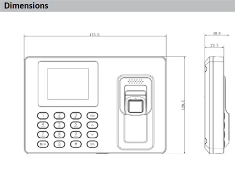 Time Attendance Systems Dahua ASA1222E S At Rs 4200 Time Attendance