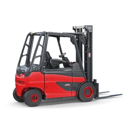 E35 E50 Elektrikli Forklift Akülü Forklift Linde MH