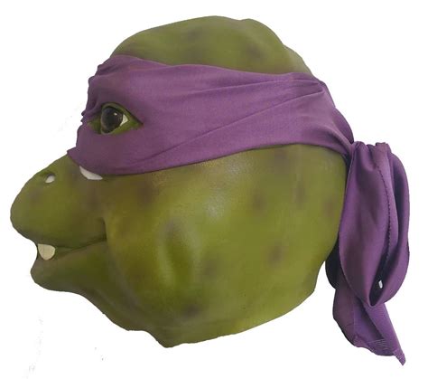 Donatello Deluxe Rubber Latex Teenage Mutant Ninja Turtle Mask | eBay