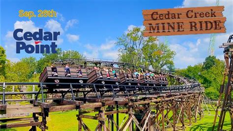 Cedar Creek Mine Ride Cedar Point Sep 26th Youtube