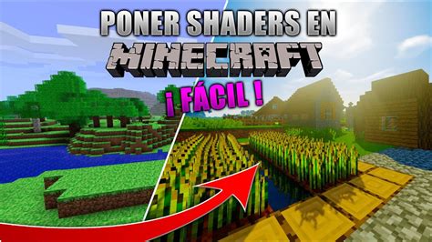 Como Instalar Shaders En Minecraft Muy F Cil Cualquier