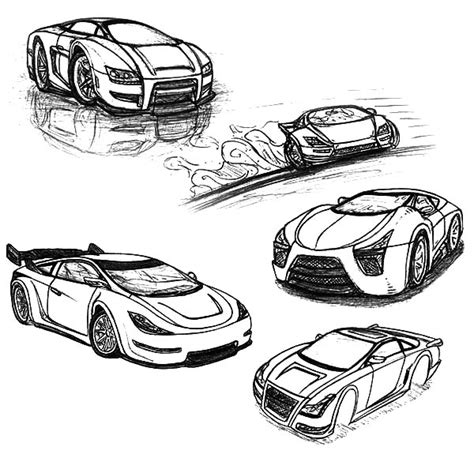 Tokyo Drift Car Coloring Pages