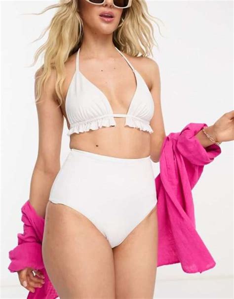 エイソス レディース ボトムスのみ 水着 Asos Design Mix And Match High Waist Bikini Bottom