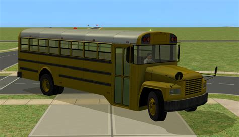 Mod The Sims Drivable School Bus From TS3