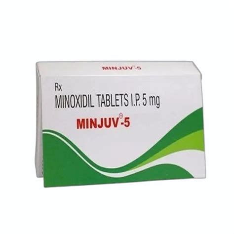 Minoxidil Tablets Ip 5mg At Rs 300 Stripe In New Delhi ID 2851061052712