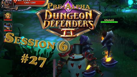 Dungeon Defenders 2 Pre Alpha Session 6 27 Gameplay Ger Lets