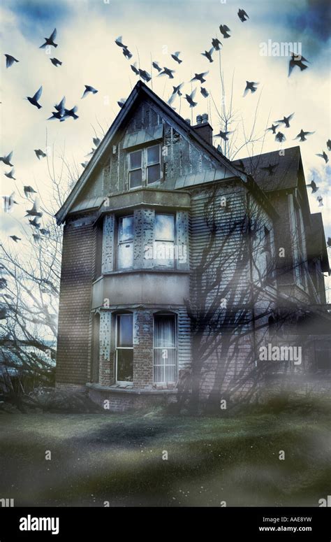 Haunted House Stock Photo Alamy