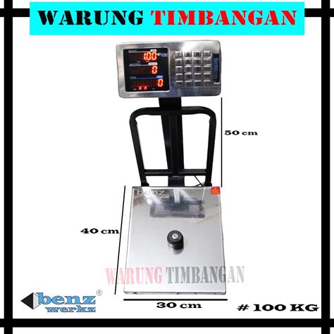 Jual Timbangan Duduk Digital Rail Nankai 150Kg Timbangan Digital Benz