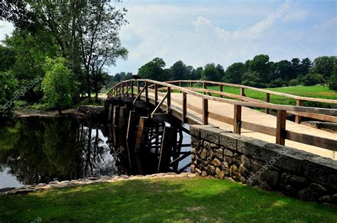 Concord, MA: Old North Bridge — Stock Photo © LeeSnider #35167615