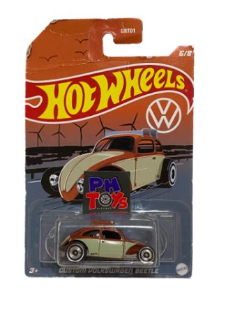 HOT WHEELS CUSTOM VOLKSWAGEN BEETLE FUSCA MARROM Ph Toys