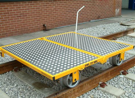 Type B Rail Trolley (Insulated LUL), SWL 1000kg - The Hireman