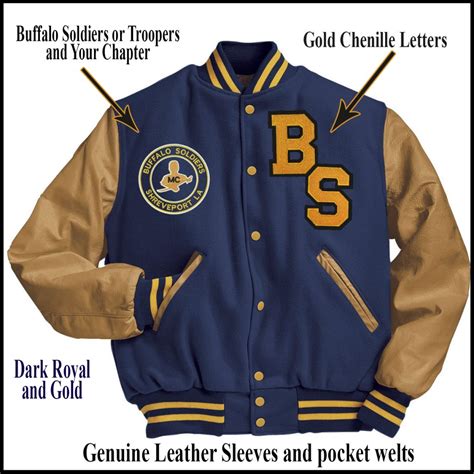 Buffalo Soldiers Varsity Jacket