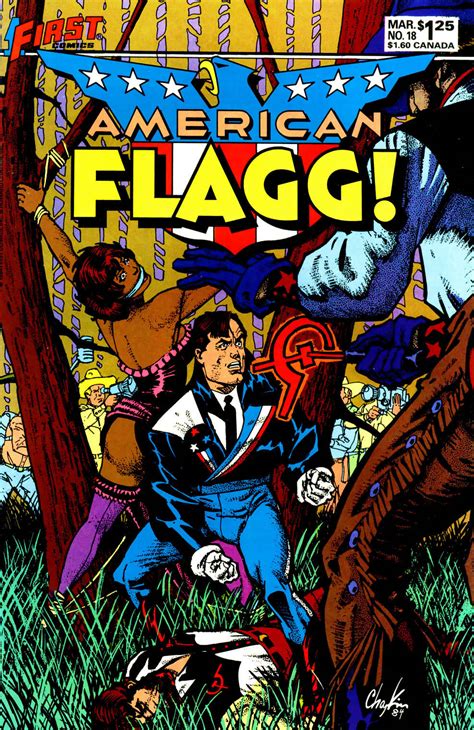 Read Online American Flagg Comic Issue 18