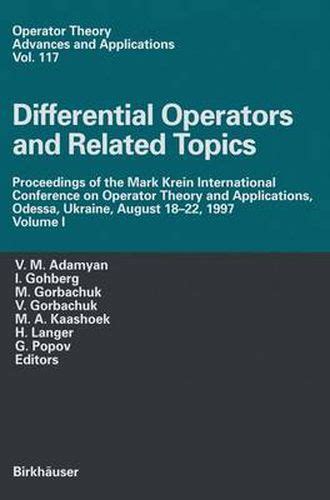 Differential Operators And Related Topics Proceedings Of The Mark