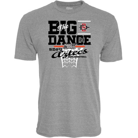 Shop Aztecs - 2023 SDSU March Madness The Big Dance Tee