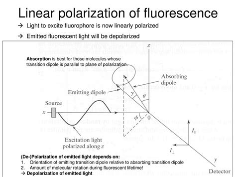 PPT - Emission spectroscopy (mainly fluorescence spectroscopy ...