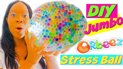 Making Giant Orbeez Stress Ball Fast Fix Fun Friday Giant Orbeez Stress Ball Diy Youtube