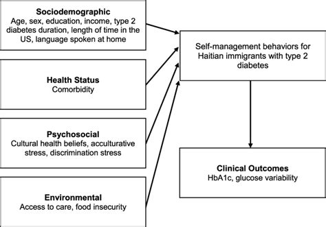 Proposed Conceptual Framework Of Type 2 Diabetes Self Management And Download Scientific