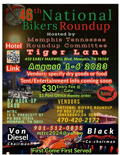 National Bikers Roundup Memphis Jody Rosina