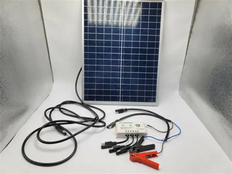 Eco Worthy 25w Multi Purpose Portable Solar Panel Car Battery Charger Eur 5709 Picclick De