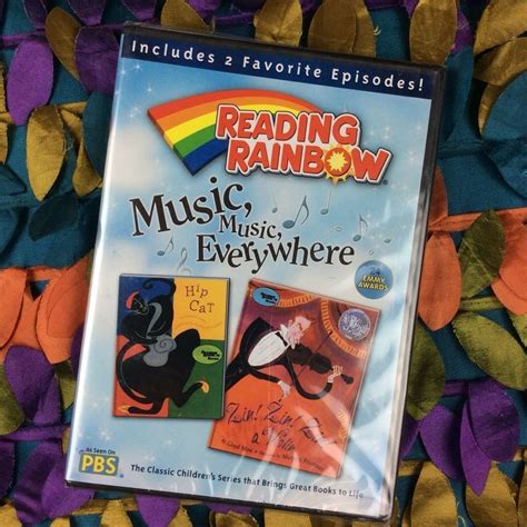 Reading Rainbow Music Everywhere Childrens Educational Dvd