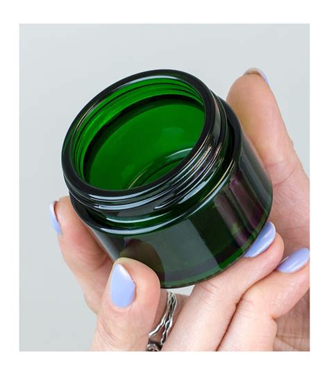 Ele Green Glass Jar 50 Ml Ellemental