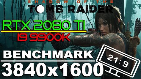 Shadow Of The Tomb Raider Benchmark RTX 2080 Ti I9 9900k