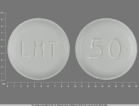 Pill Finder Lmt 50 White Round