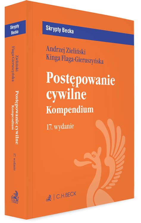 Postępowanie cywilne Kompendium z testami online Wydanie 17 2020