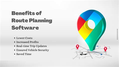 Ppt Benefits And Features Of Route Planning Software Powerpoint