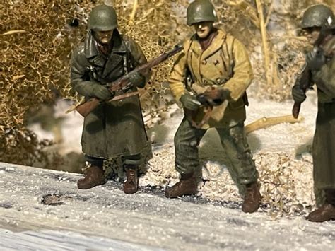 Us St Airborne Division Bastogne Plastic Model Military