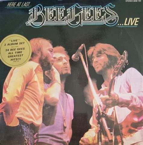 Bee Gees Here At Last Live 1977 2xlp Gatefold