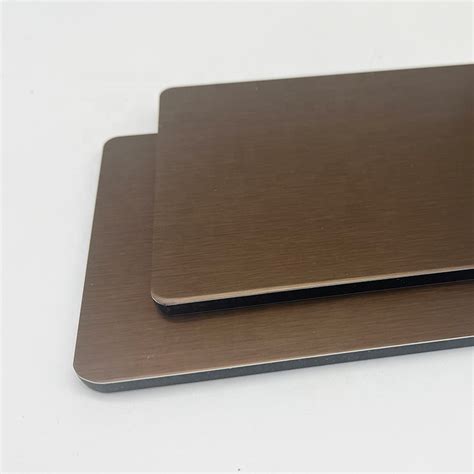 Ideabond Competitive Price Ideabond Brushed Finish Aluminium