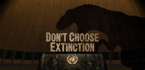 UNDP launches Don’t Choose Extinction campaign | United Nations