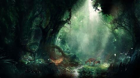 Forest Art Wallpapers - Wallpaper Cave