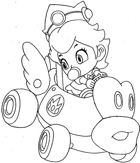 Mario Kart Coloring Pages - Best Coloring Pages For Kids