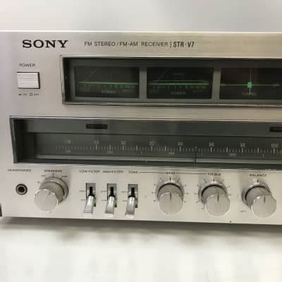 Sony STR V7 Vintage AM FM Amplifier Stereo Receiver Reverb