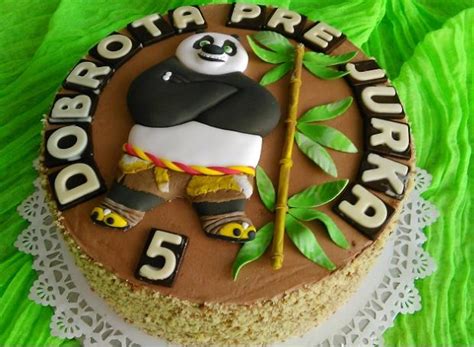 panda Kung fu torta Rozprávkové torty Tortyodmamy sk