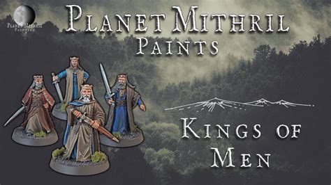 Kings Of Men Lord Of The Rings MESBG Painting Tutorial YouTube