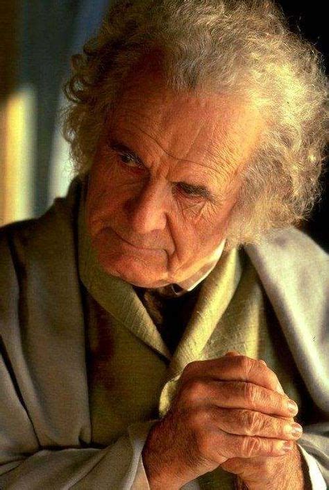 Ian Holm Bilbo Baggins Lord Of The Rings The Hobbit