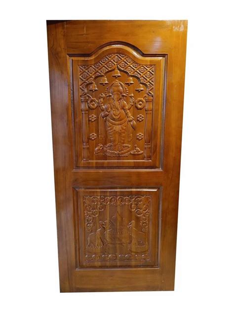 Interior Brown Teak Wood Carving Door For Home At Rs 550 Sq Ft In