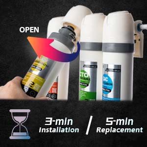 ISpring Bottleless Water Dispenser With Built In 4 Stage Filtration Hot Cold Room Temp Self