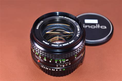 ミノルタ Minolta Md Rokkor 50mm F1 4【カメラ女子に絶大な人気のオールドレンズ】 カメラのヤマゲン：カメラファン