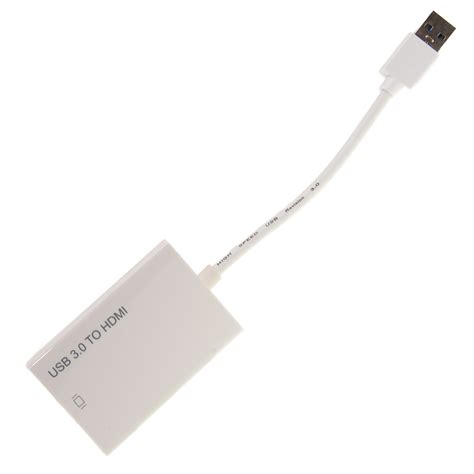 USB to HDMI Video Adapter, USB A port, Windows and Apple/Mac