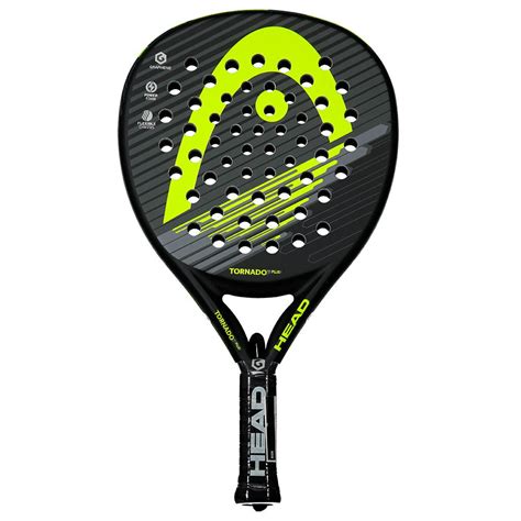 Head Graphene Tornado Plus Padelracket Zwart Smashinn Paddle Rackets